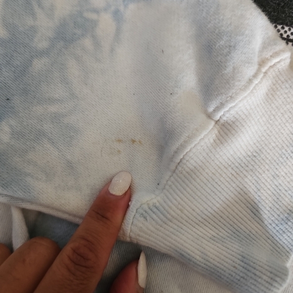 Taylor Swift Womens Taylor Swift Midnights Concert Cozy Blue Tie Dye Hoodie L - Picture 14 of 16